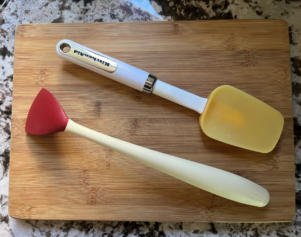 Silicone Mixing & Baking Spatulas – Set of 2 - photo 2