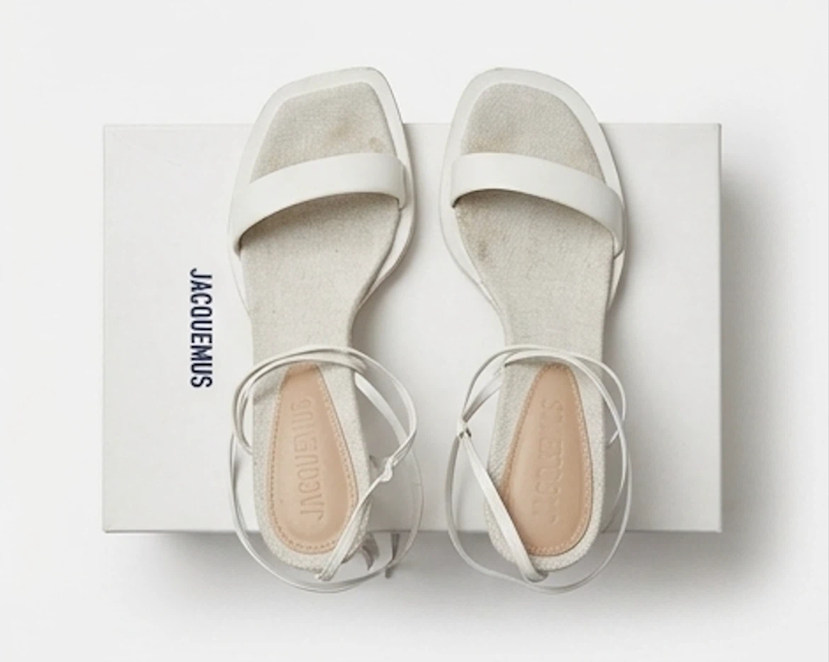 Jacquemus Le Carré Rond Sandals (Size 37) - Box Included! 🤍 - photo 4