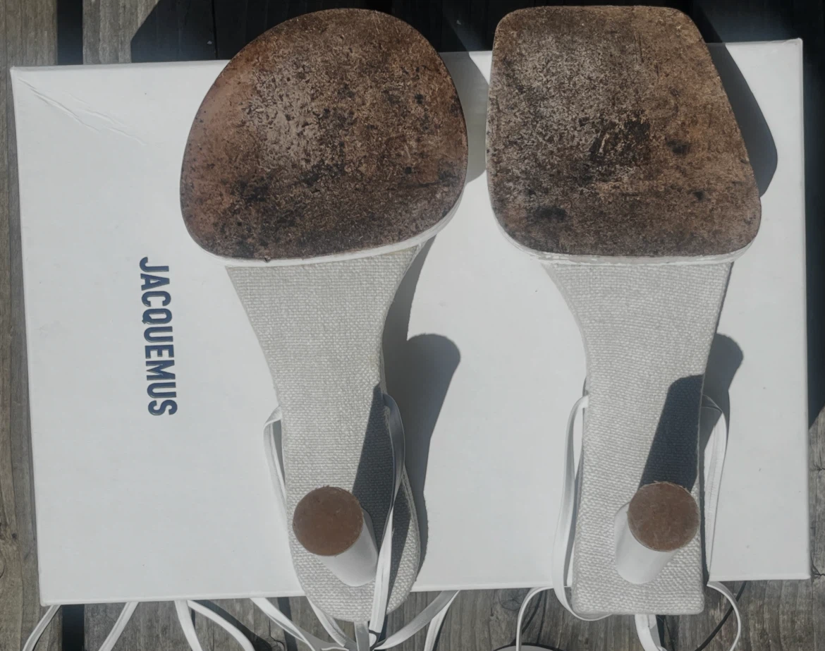Jacquemus Le Carré Rond Sandals (Size 37) - Box Included! 🤍 - photo 5
