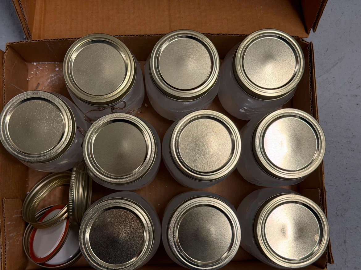 Golden Harvest Mason Jars - 500ml