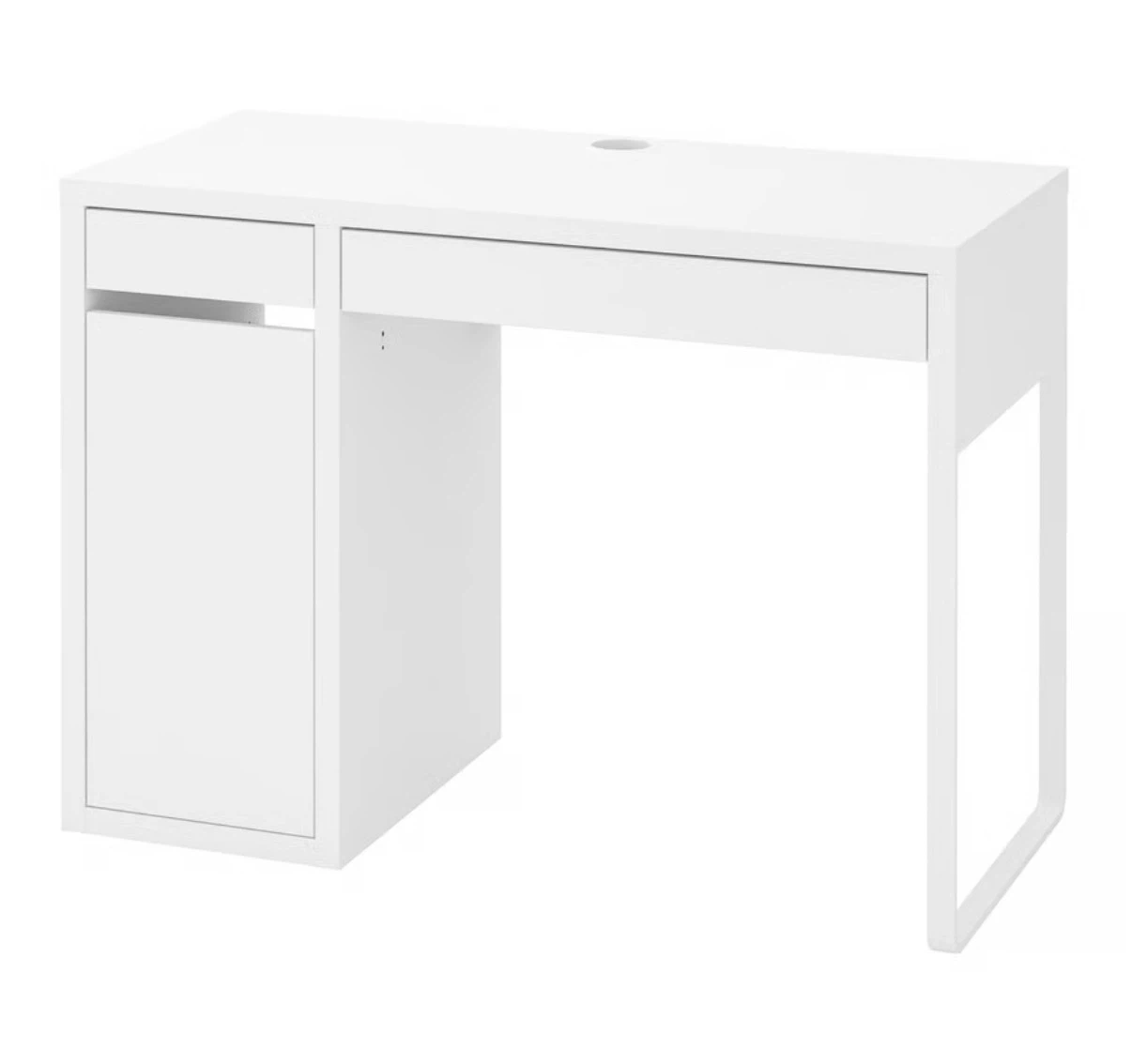 IKEA WHITE MICKE DESK