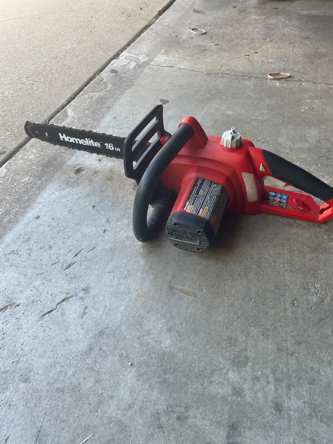 Homelite 16 inch Electric Chainsaw - photo 4