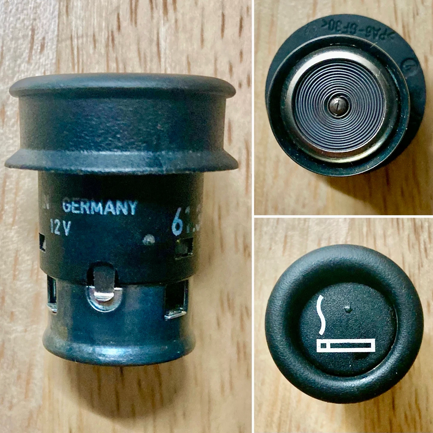 12V Cigarette Socket Lighter. Made in Germany