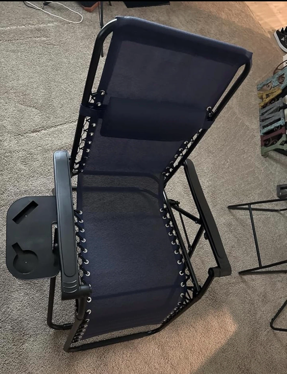 Zero Gravity Chair with Tray and Headrest - photo 2