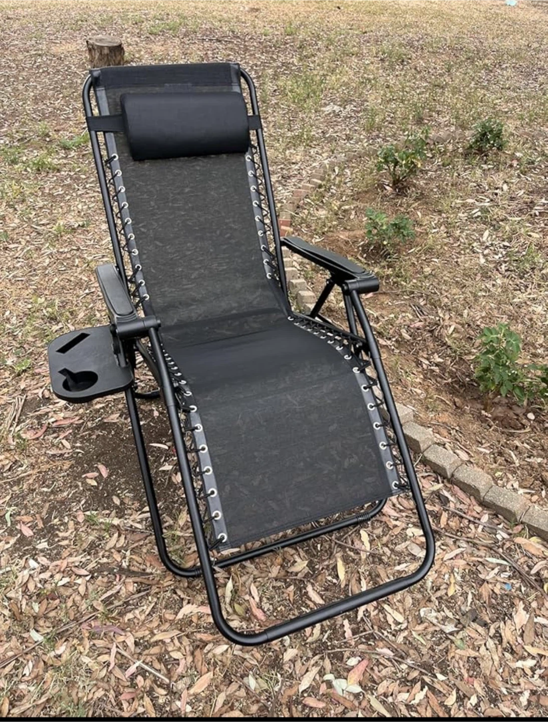 Zero Gravity Chair with Tray and Headrest - photo 3
