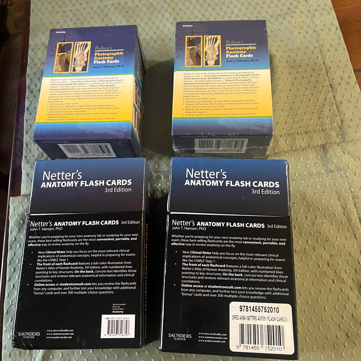 Netter's Anatomy Flash Cards 3rd Edition Set - photo 2