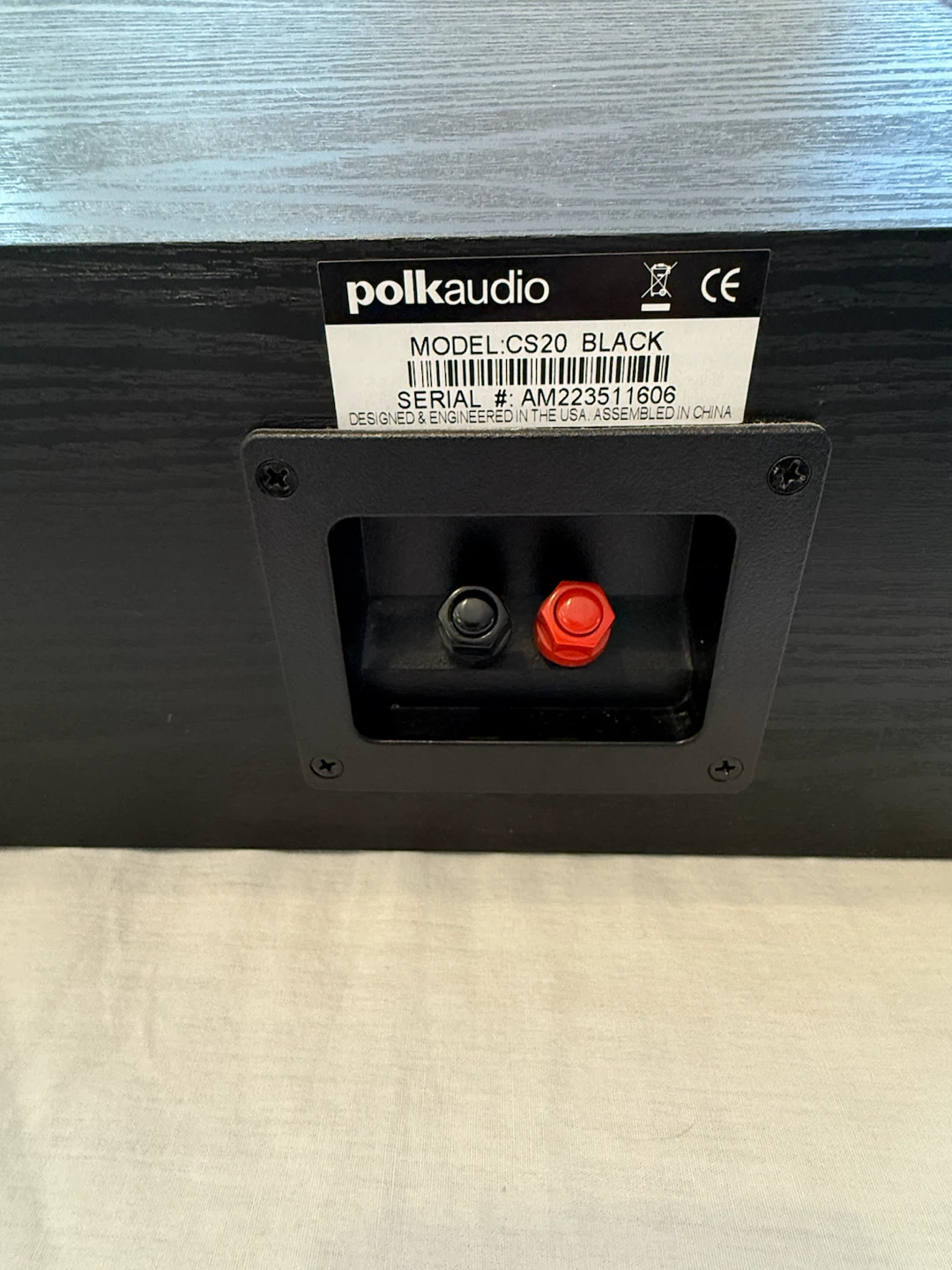Polk Audio CS20 Center Speaker - photo 3
