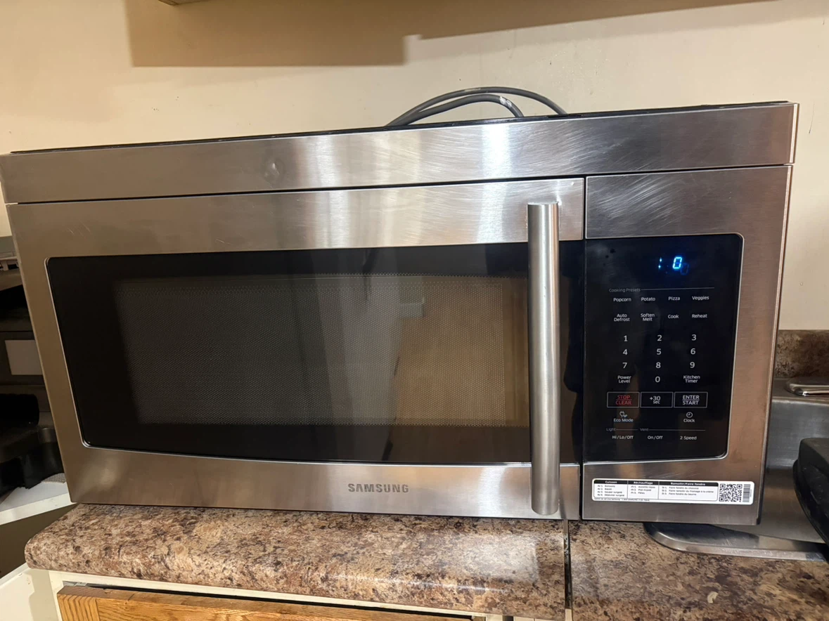 Samsung Stainless Steel Over-the-Range Microwave
