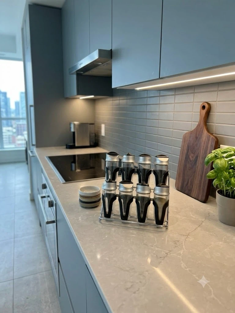 Spice Rack with 8 Jars - photo 4