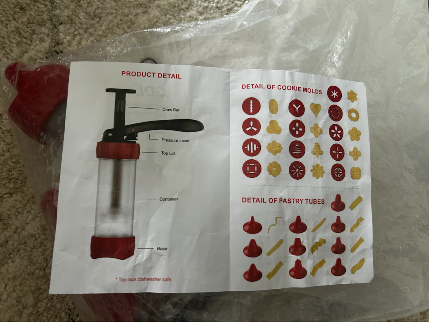 Cookie Press Maker - photo 3