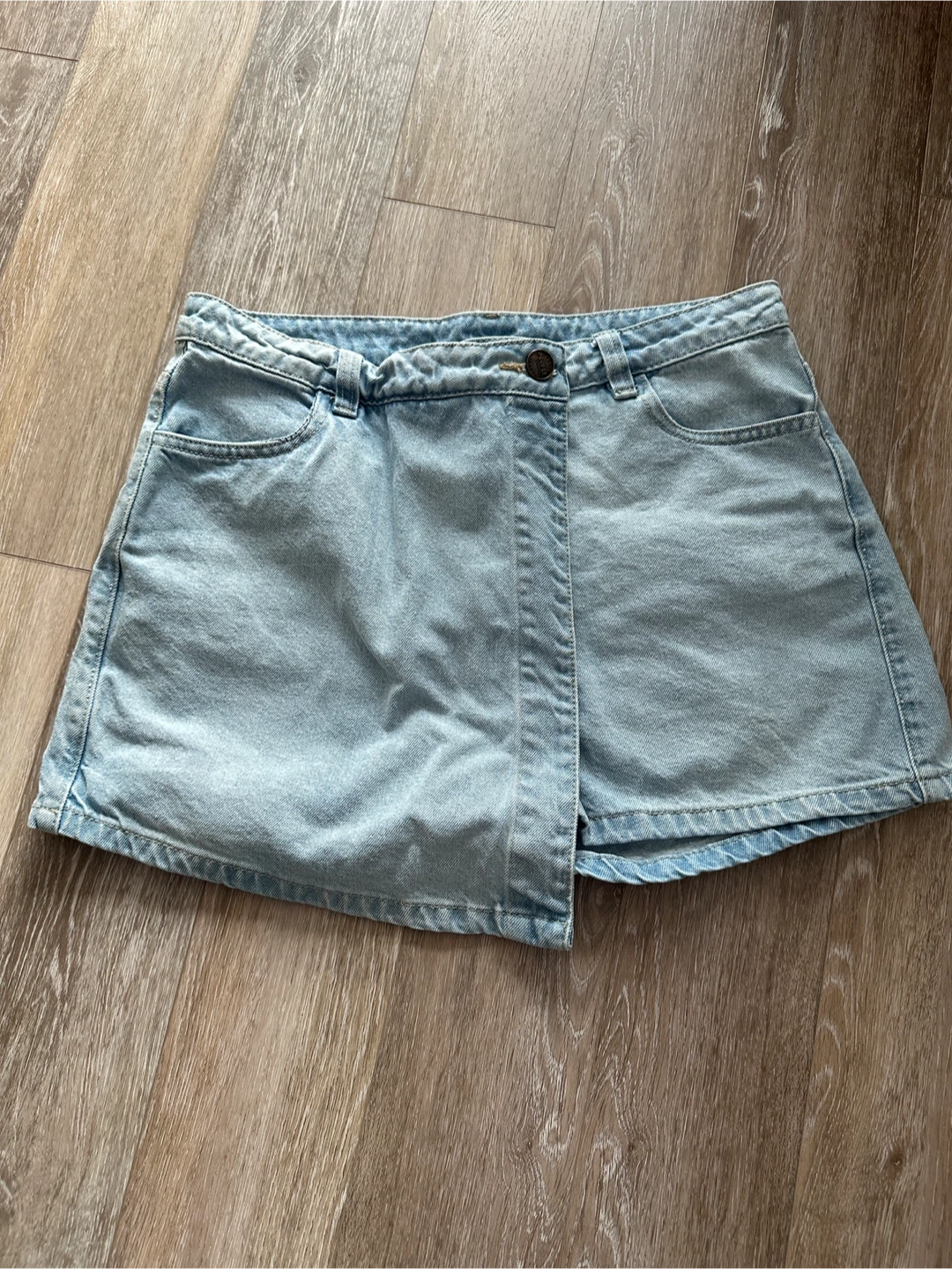 People Concept Denim Skort - Size 12