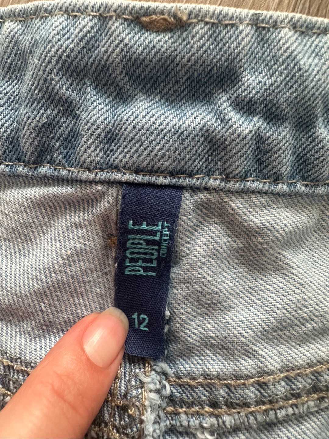 People Concept Denim Skort - Size 12 - photo 5