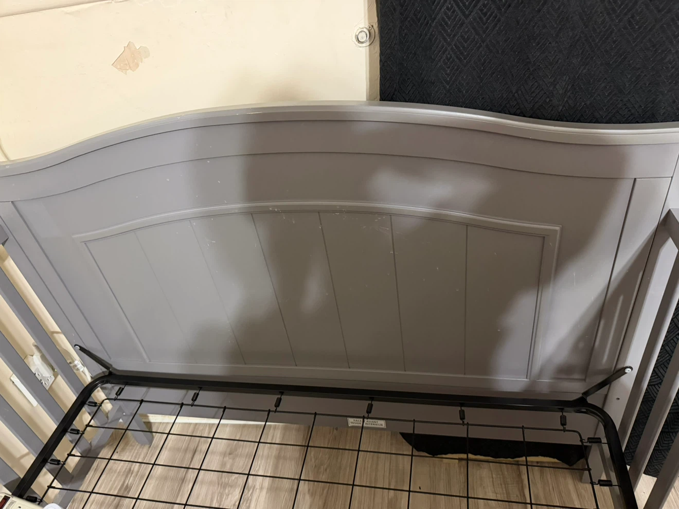 Oxford Baby North Bay 4-in-1 Convertible Crib - Dove Gray - photo 2