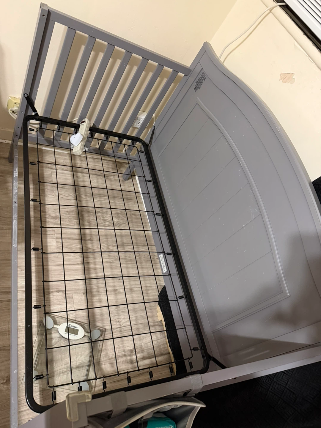 Oxford Baby North Bay 4-in-1 Convertible Crib - Dove Gray - photo 3