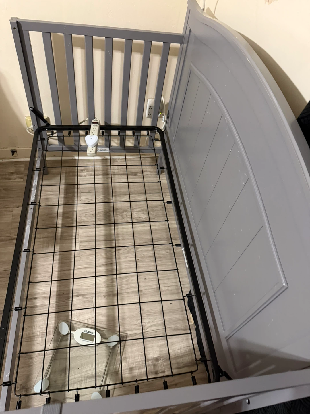 Oxford Baby North Bay 4-in-1 Convertible Crib - Dove Gray - photo 4