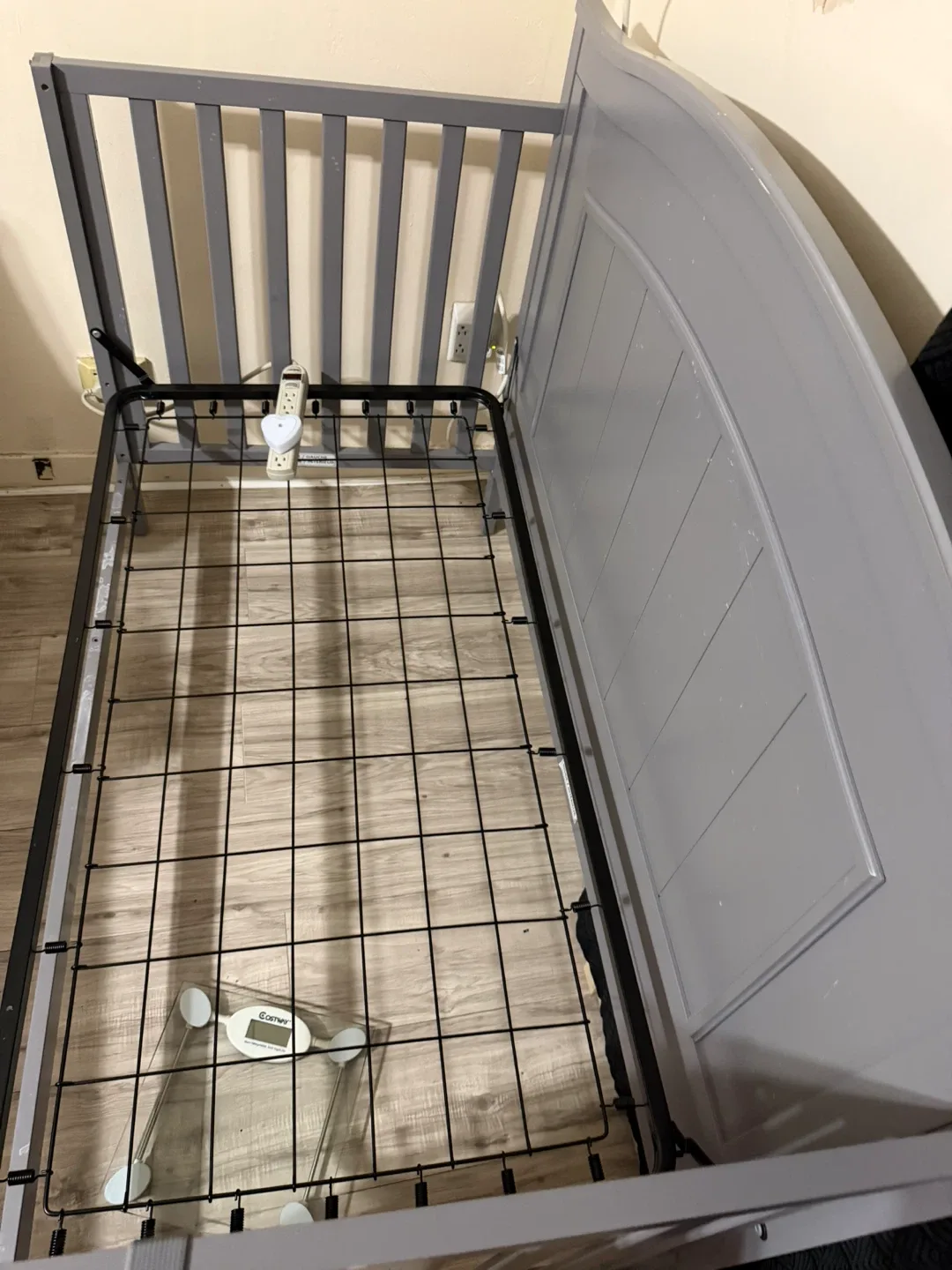 Oxford Baby North Bay 4-in-1 Convertible Crib - Dove Gray - photo 4
