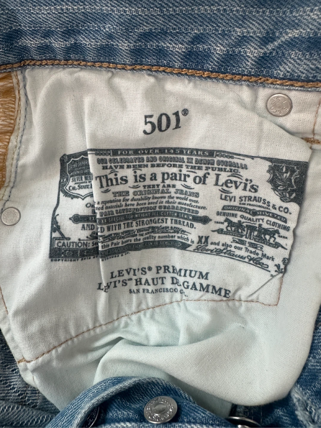 Levi's Premium 501 Jeans W26 - photo 4