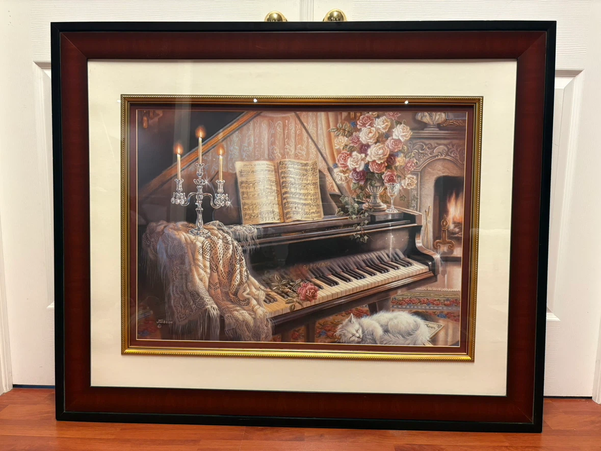 Sonata by Firelight by artist Judy Gibson - photo 3