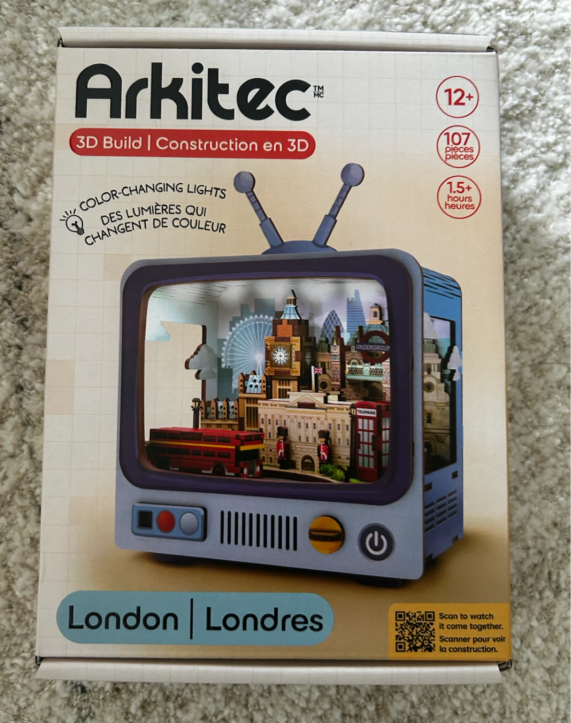 Arkitex CityVision London 3D Build Model Kit