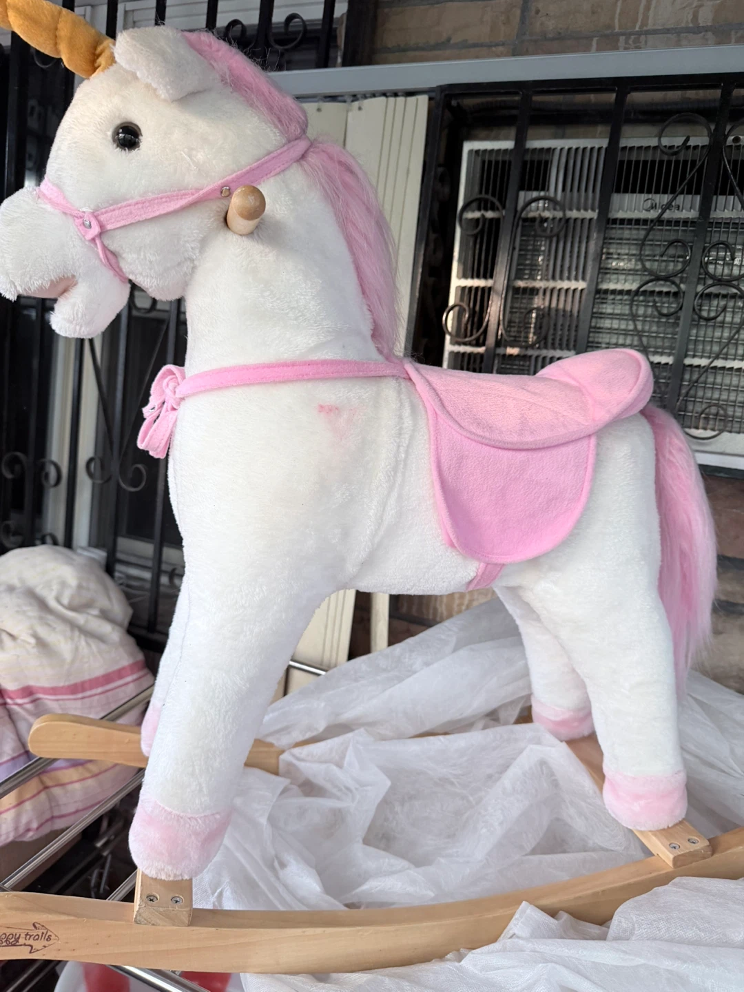Plush Rocking Unicorn Toy