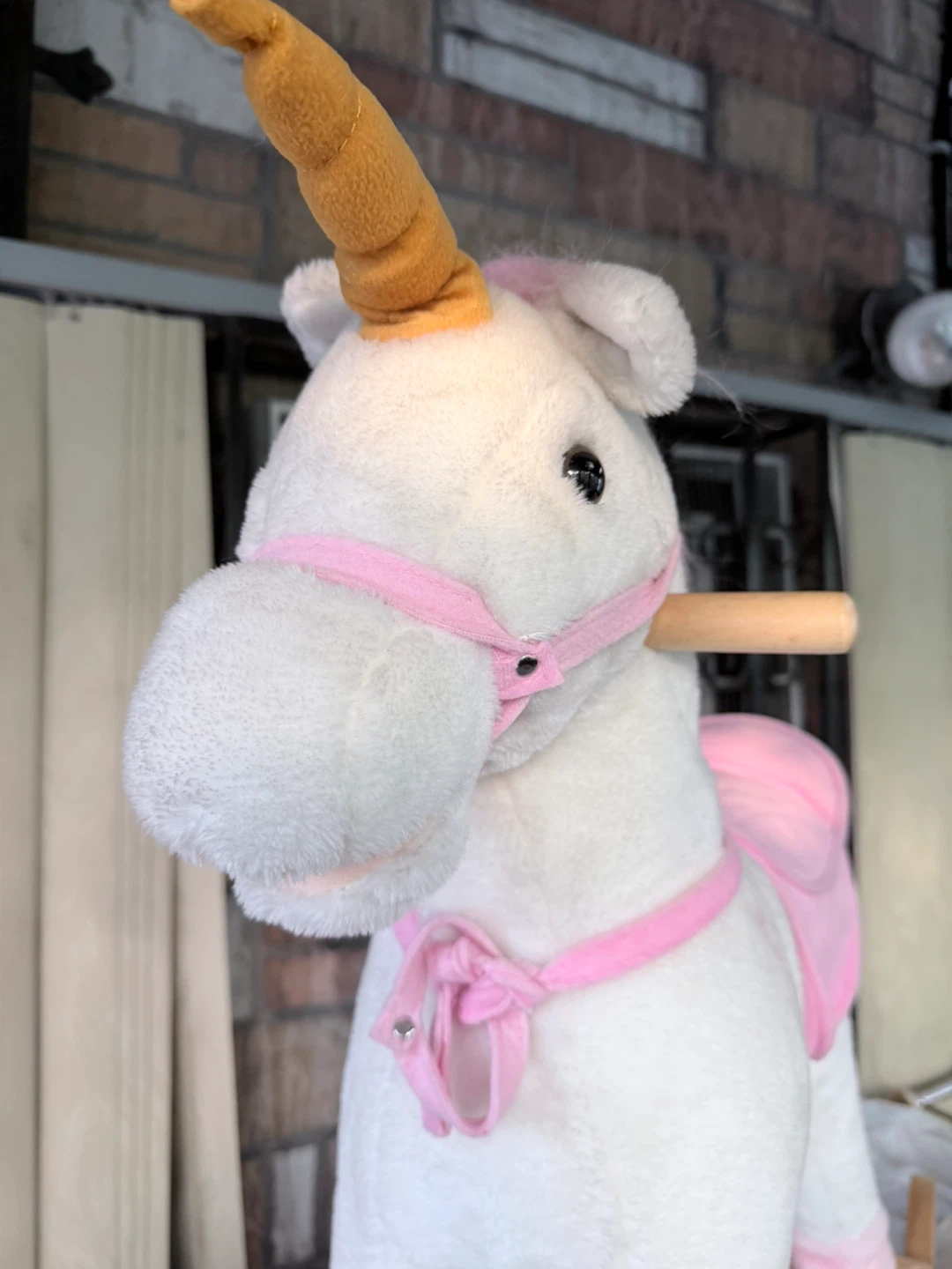 Plush Rocking Unicorn Toy - photo 3