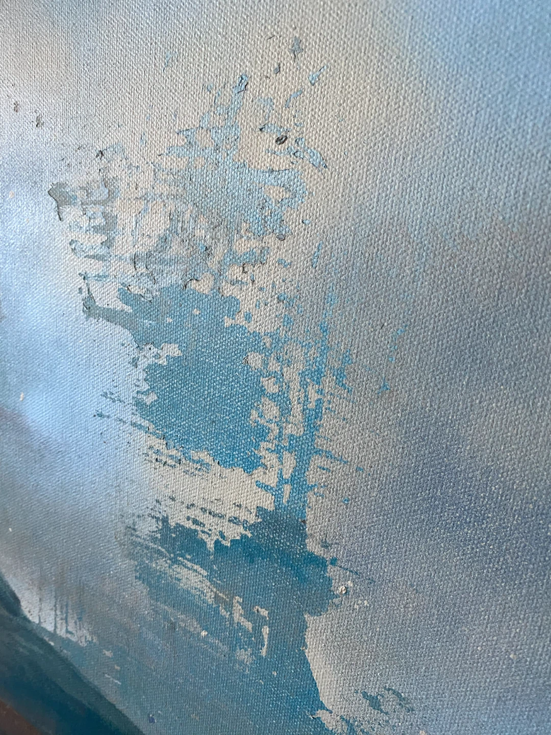 Original Painting Abstract Coastal Landscape wall Art - photo 5