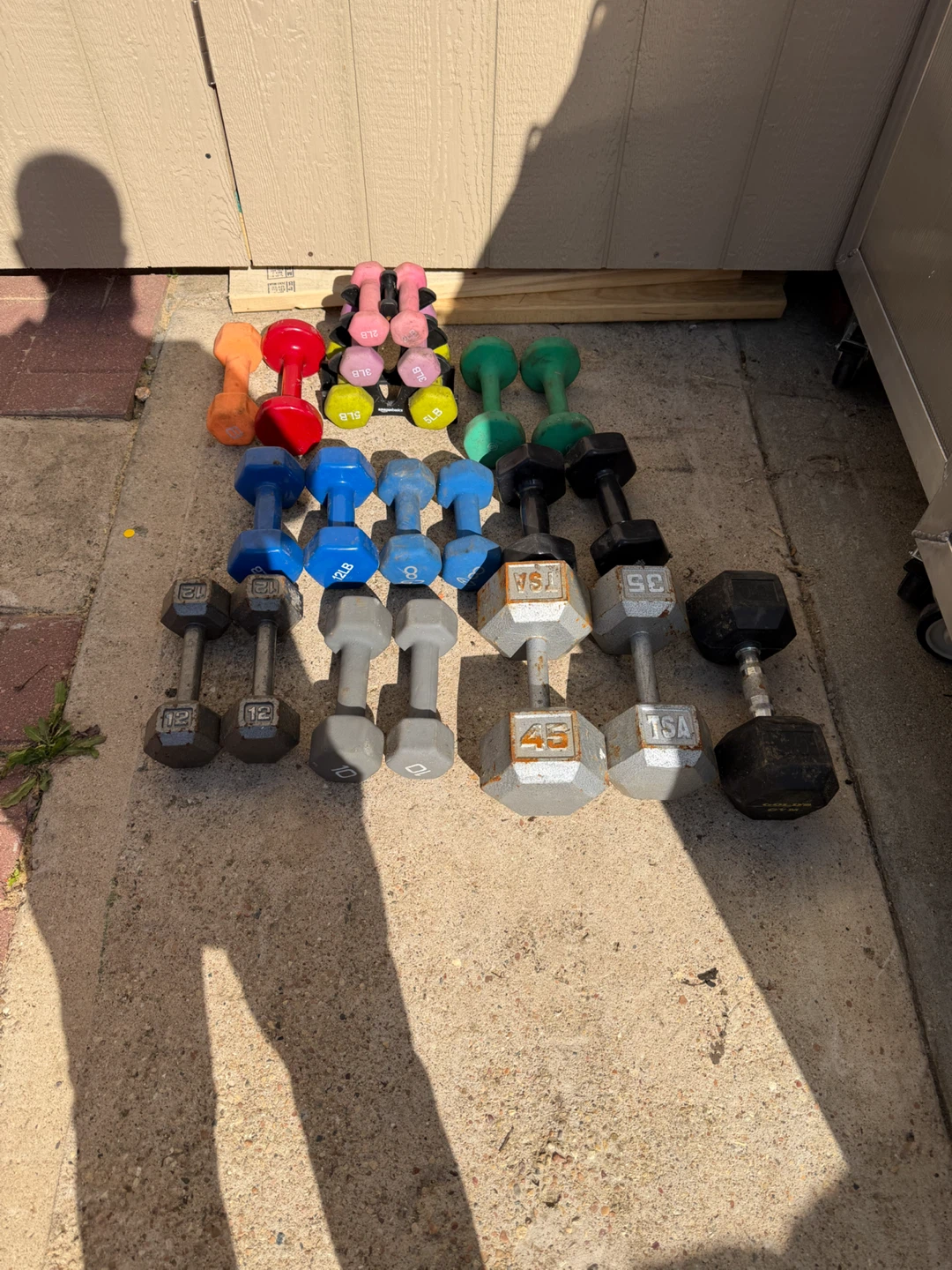 Dumbbell Set - Various Weights and Brands - photo 2