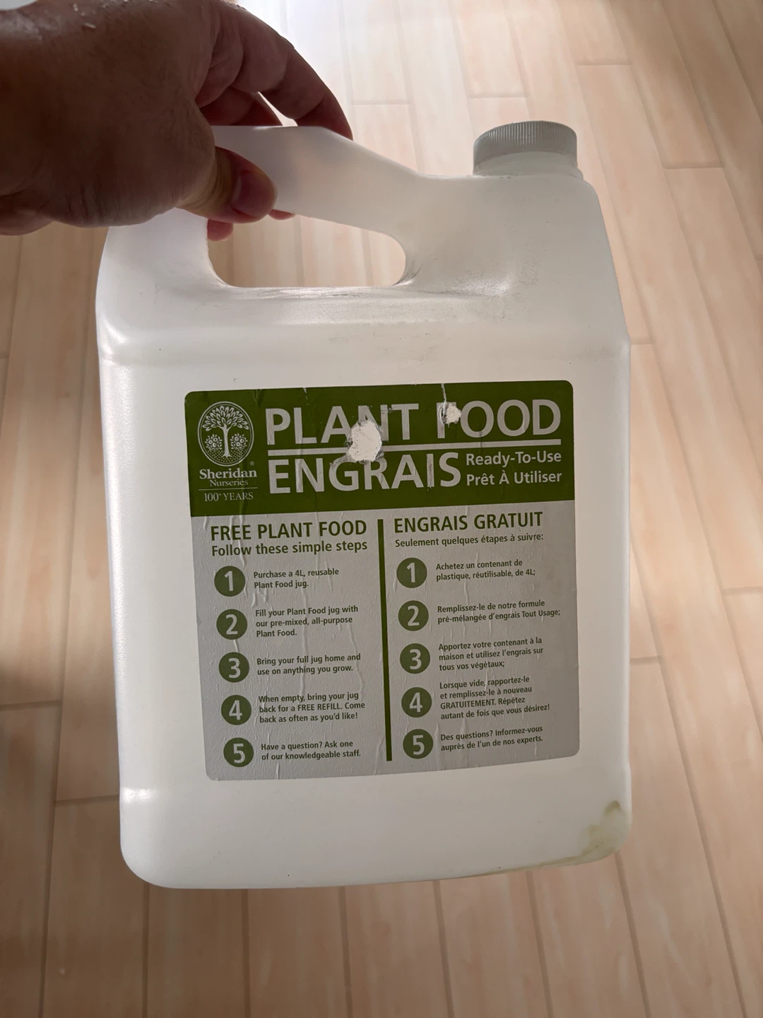 Sheridan Nurseries Plant Food 4L