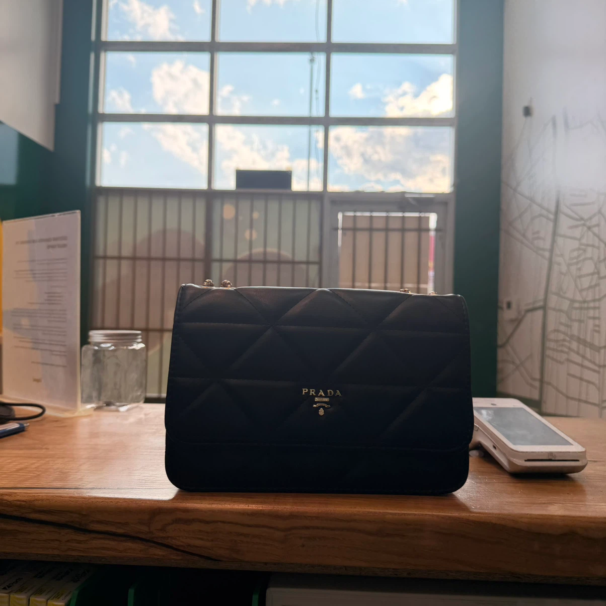 Prada Quilted Leather Shoulder Bag