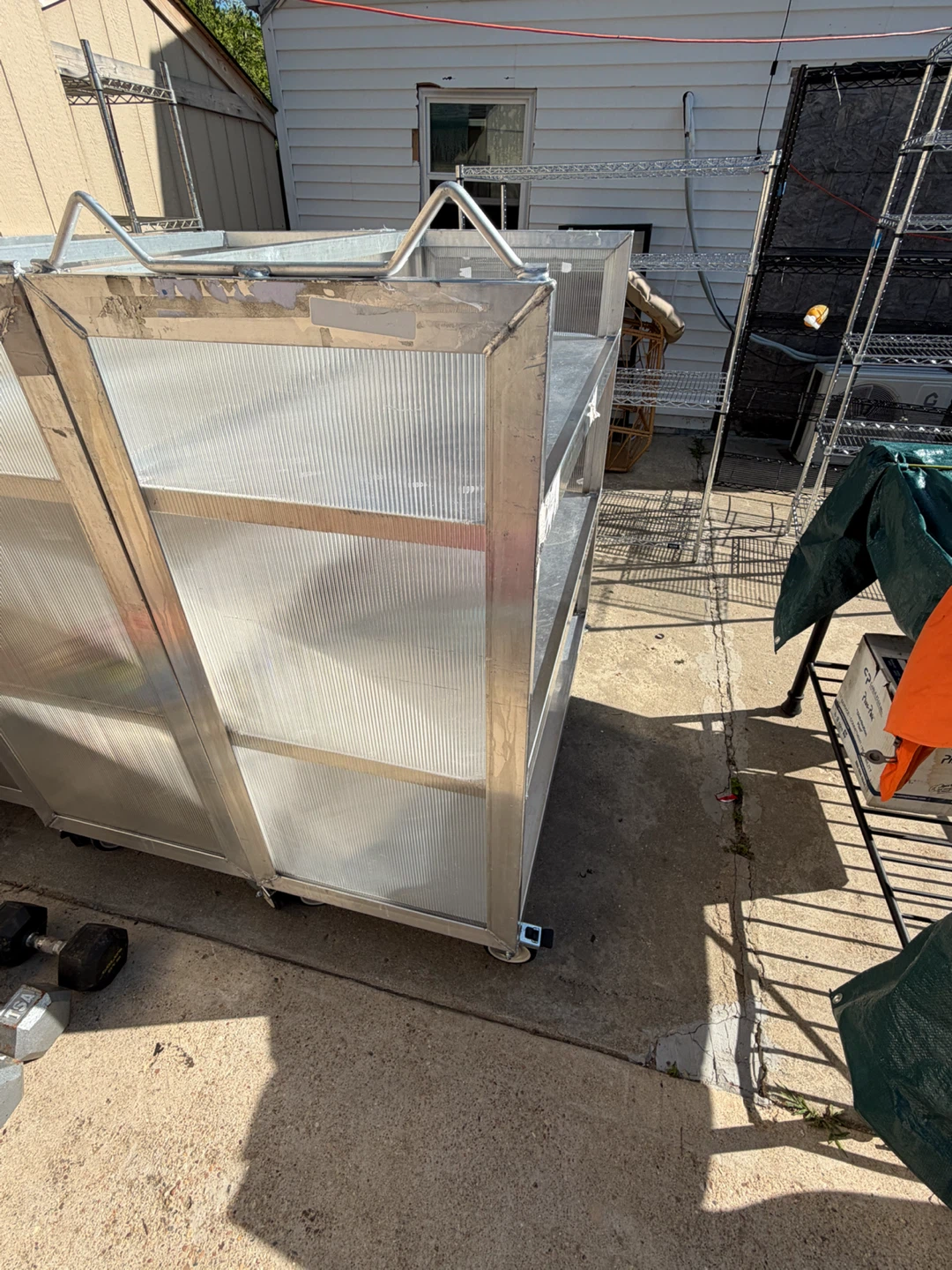 3-Tier Rolling Utility Cart with Handle - photo 2