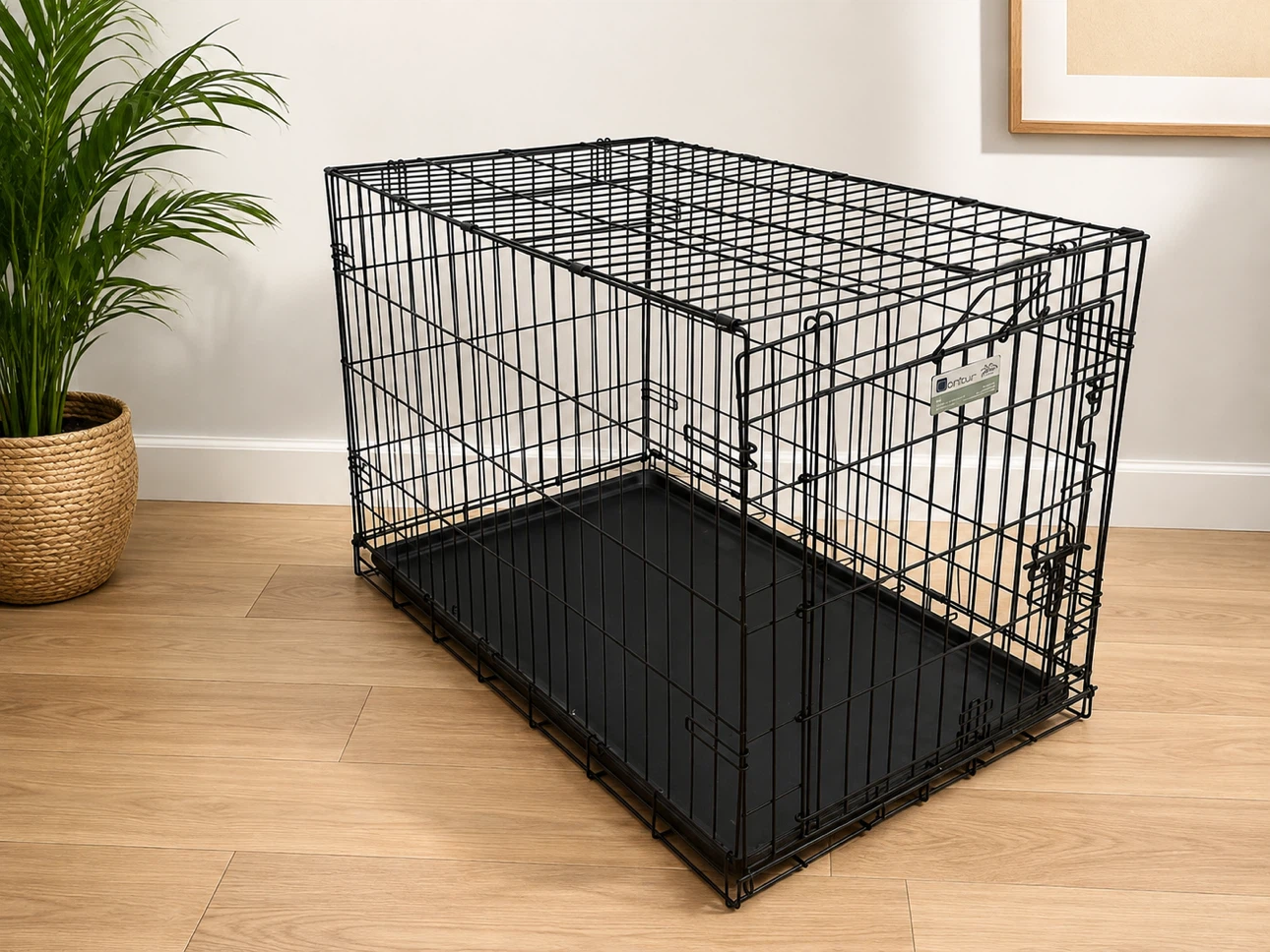 MidWest Homes for Pets Contour Double Door Dog Crate
