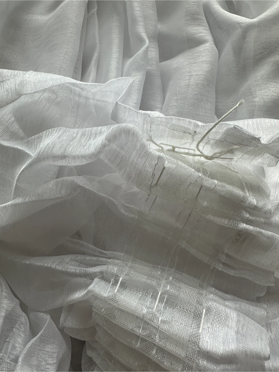 Lite Out White Sheer Curtains Set - photo 2