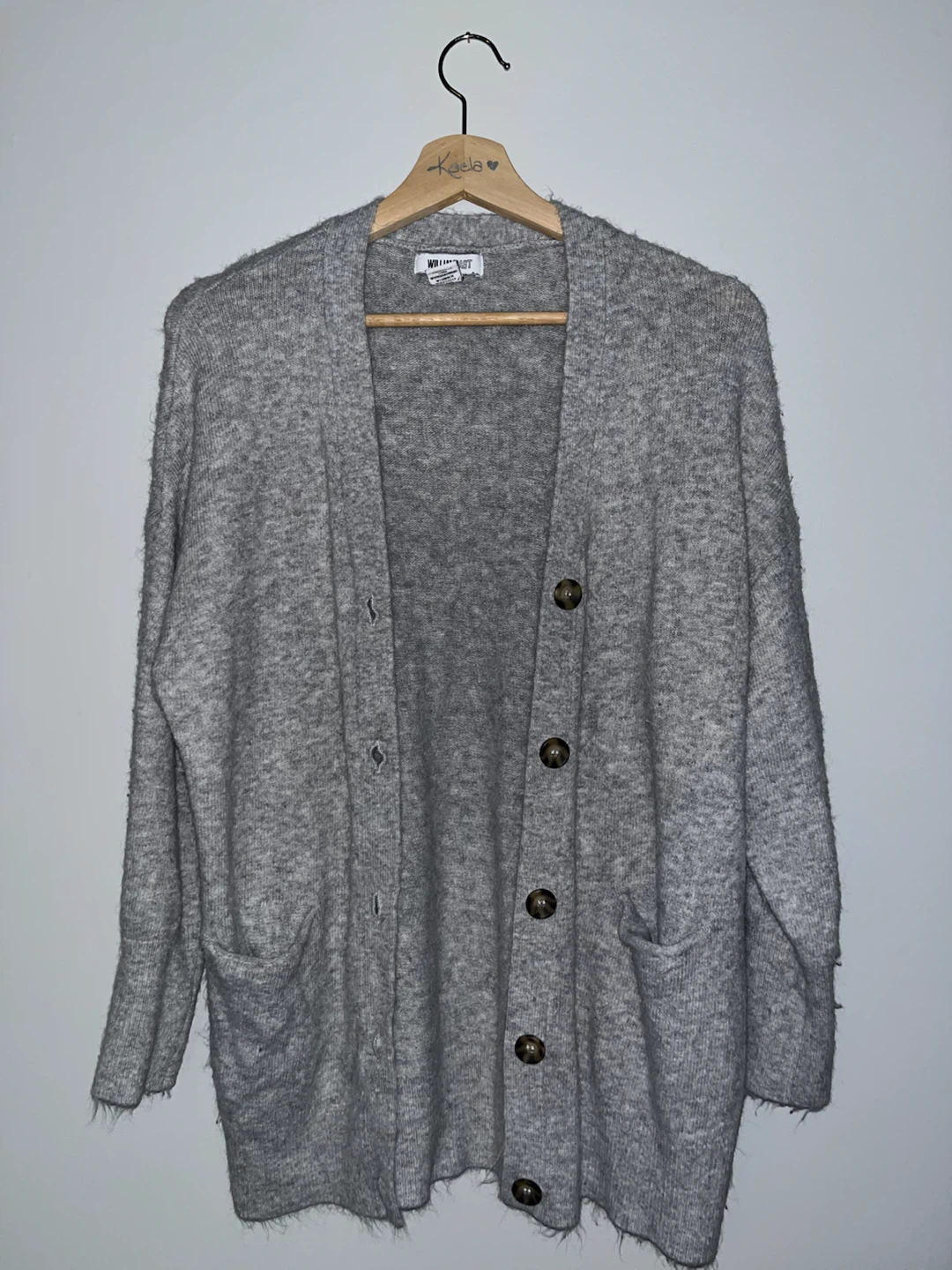 Grey Cardigan