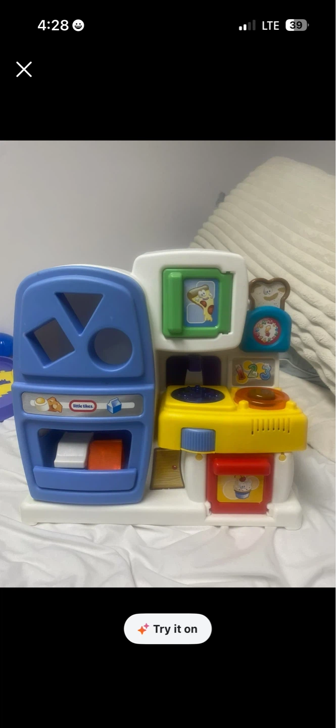 Little Tikes Shape Sorter & Kitchen Playset