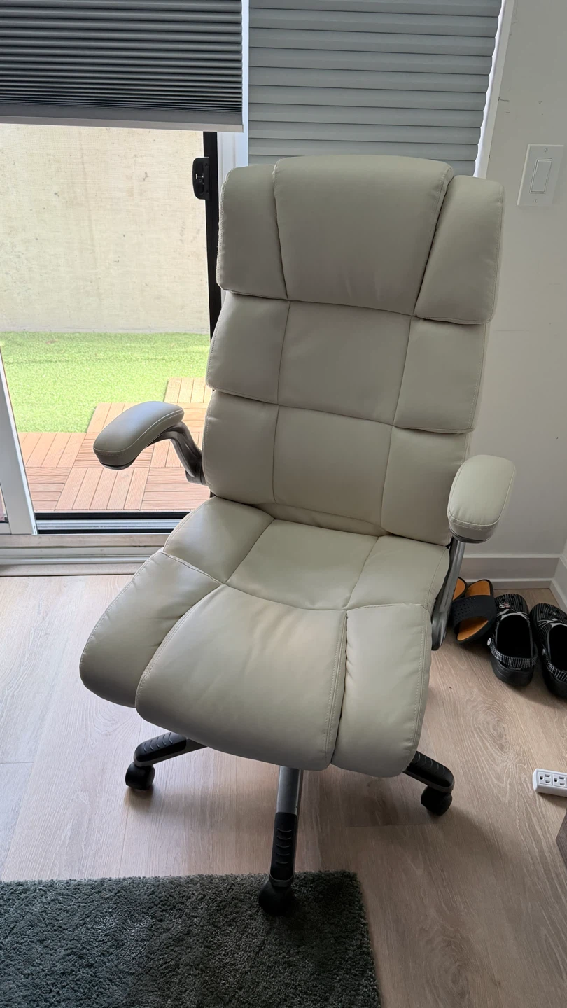 Cream Executive Office Chair - photo 2
