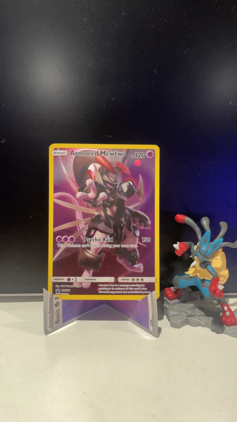 Pokémon Armored Mewtwo Trading Card