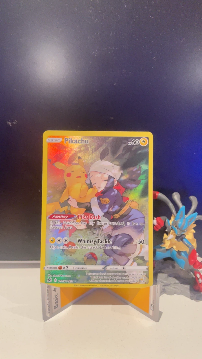 Pokemon TCG Pikachu Card