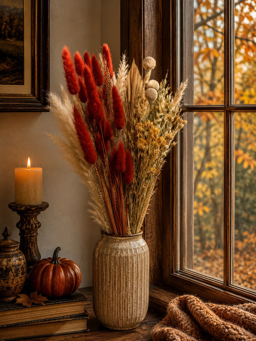 NEW Homesense Dried Floral Arrangement
