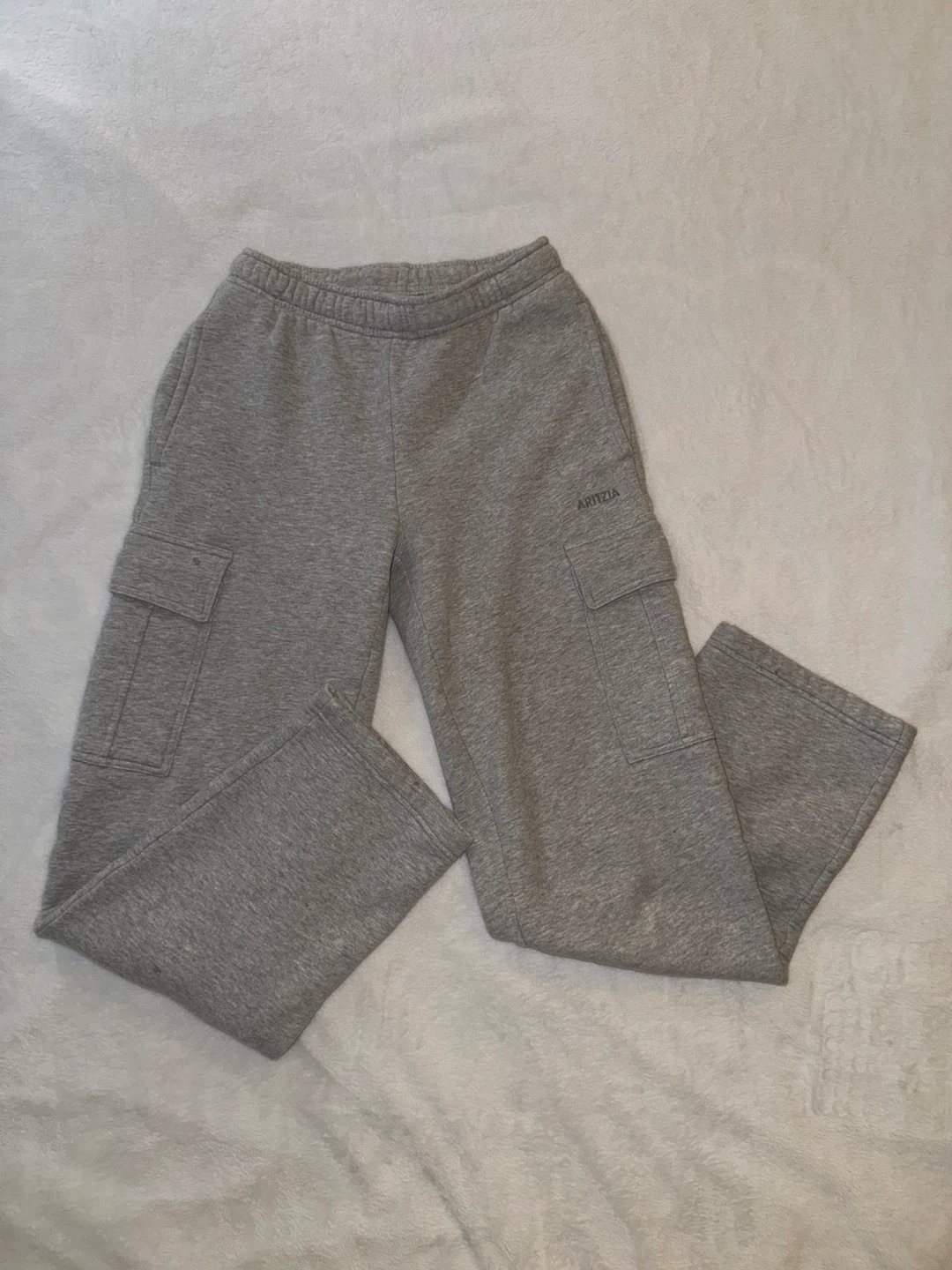 ARITZIA Grey Cargo Sweatpants