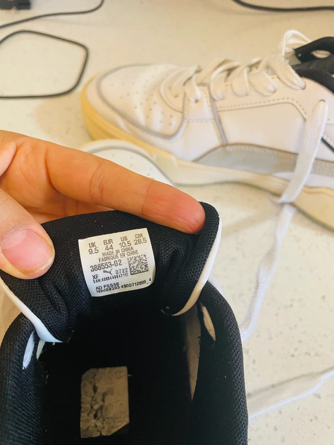 Puma White & Grey Sneakers - photo 3
