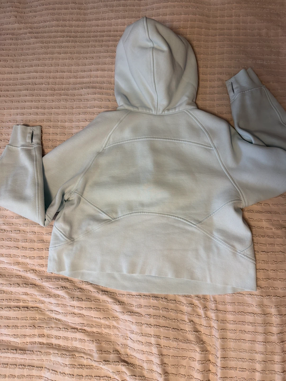 Lululemon Half Zip Hoodie Light Blue M/L - photo 2