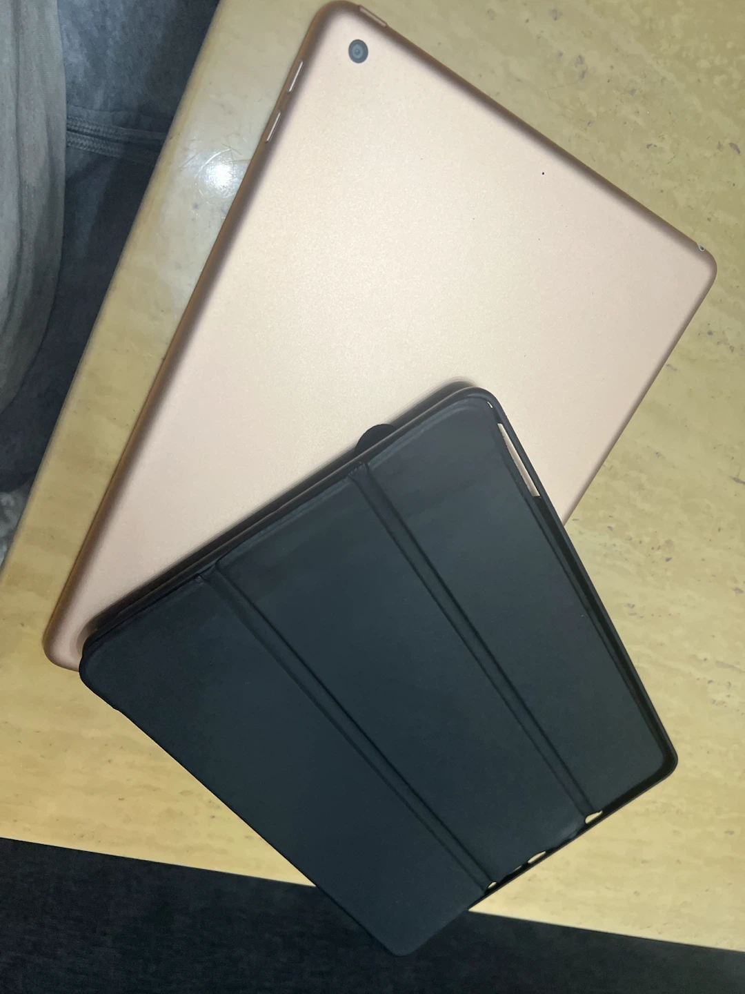 Rose Gold iPad with Black Case - photo 5