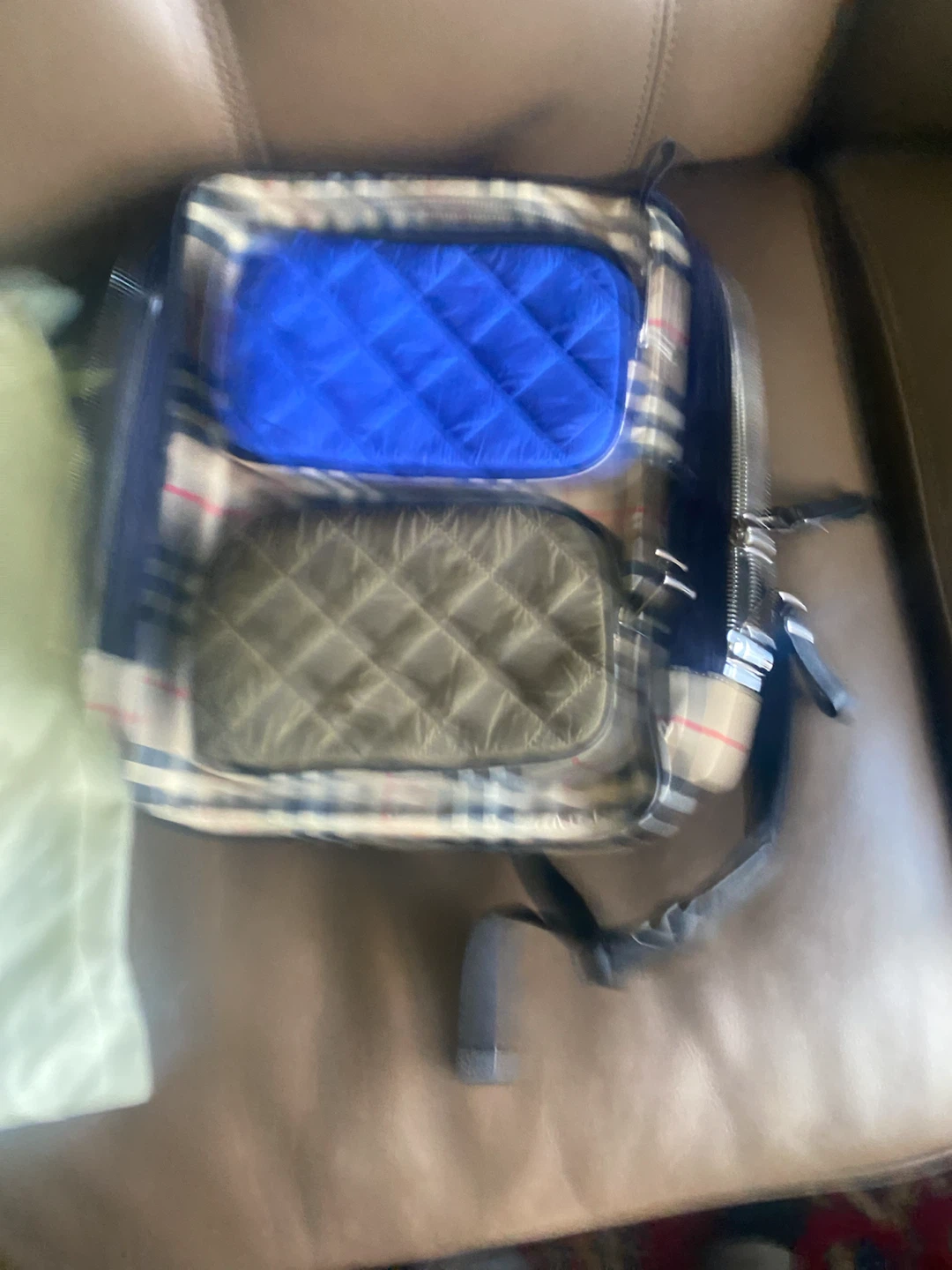 Burberry Nova Check Backpack with Pouches - photo 2