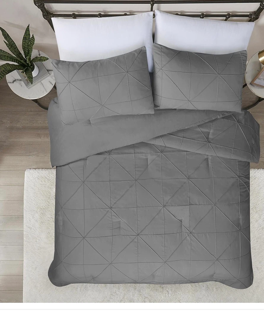 3-Piece Hartford Pintuck Comforter Set – King – $35 - photo 3