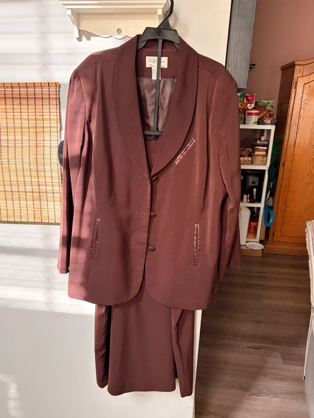 Tally Taylor Women's 20W Brown Blazer and Skirt Suit - photo 3