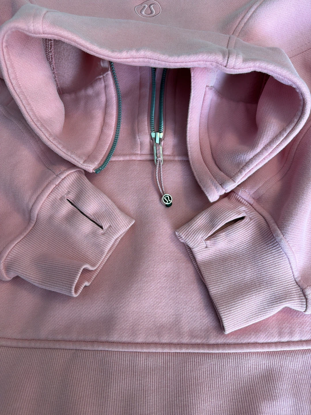 Lululemon Pink Quarter Zip Sweatshirt - photo 2