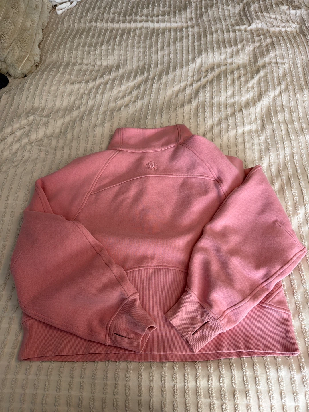 Lululemon Pink Quarter Zip Sweatshirt - photo 3