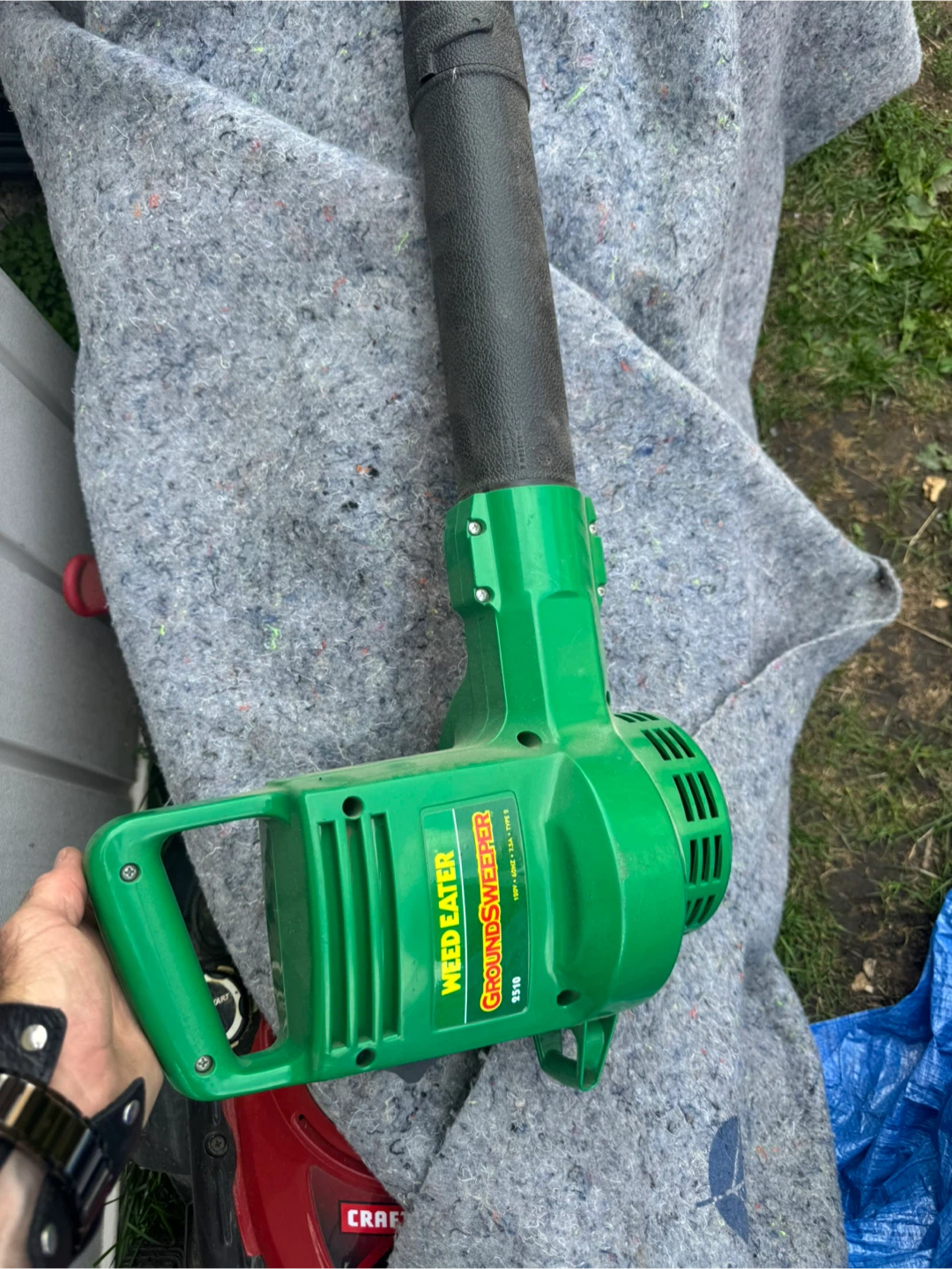 GroundSweeper Weed Eater Blower