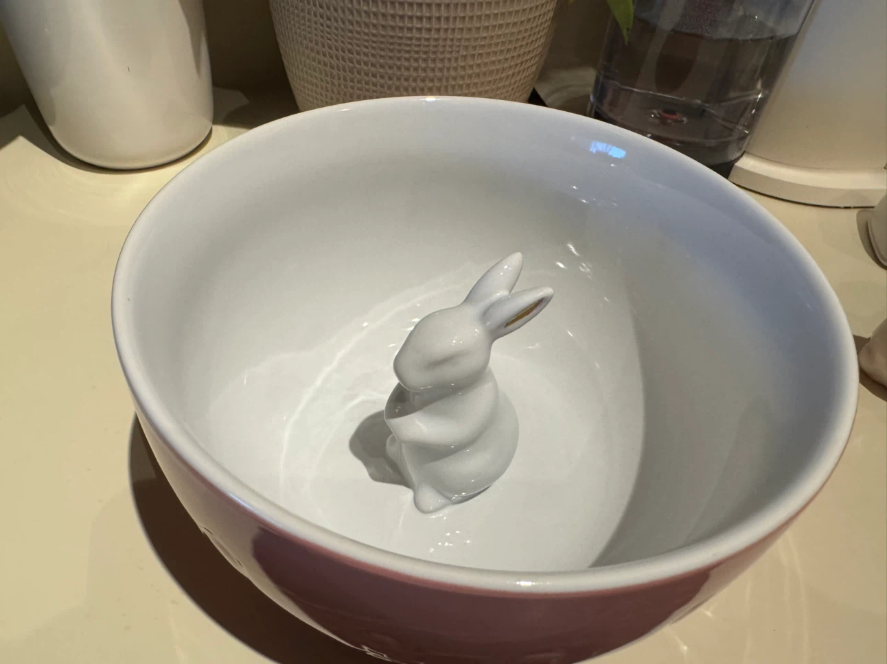 Threshold Pink Bunny Bowl - photo 2