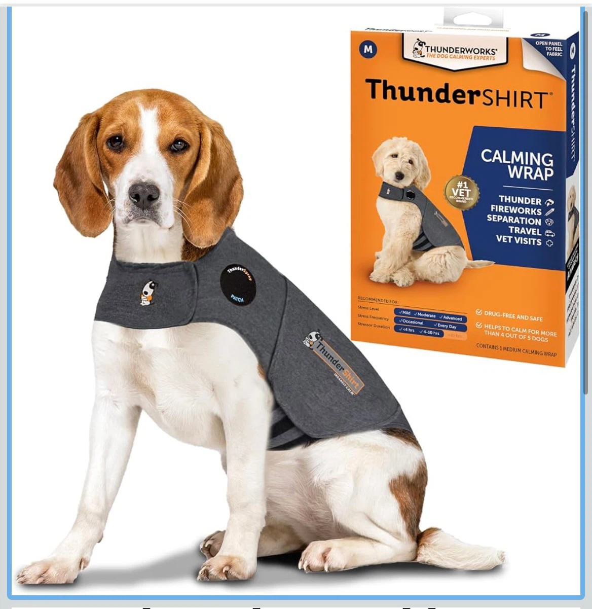 ThunderShirt Calming Wrap for Dogs